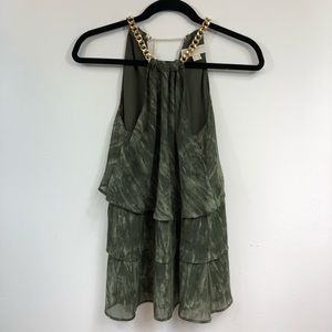 Michael Kors Gold Chain Halter XS